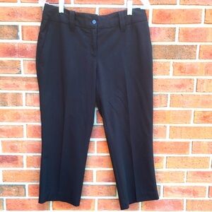 Worthington Black Dress Capri Pants size 8P